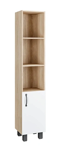 Шкаф-пенал GROSSMAN ФЛАЙ-30 см Пр. дуб сонома/белый 303001 Шкаф-пенал GROSSMAN ФЛАЙ-30 см Пр. дуб сонома/белый 303001