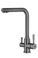 Смеситель для кухни Raglo R81.61.09 с подключением к фильтру, графит Смеситель для кухни Raglo R81.61.09 с подключением к фильтру, графит