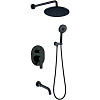 Картинка анонса товара «душевая система berges nardis 3r black, черный матовый встраиваемая 071008»