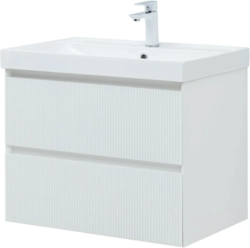 Тумба под раковину Aquanet Альтера 70 белый матовый 00337155 подвесная Тумба под раковину Aquanet Альтера 70 белый матовый 00337155 подвесная