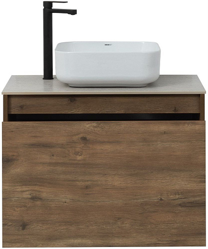 Тумба под раковину Aquanet Nova Lite 75 дуб рустикальный (1 ящик) 00249514 Тумба под раковину Aquanet Nova Lite 75 дуб рустикальный (1 ящик) 00249514