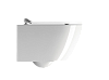 Картинка анонса товара «унитаз подвесной gsi pura безободковый swirlflush белый (881611) без сиденья»