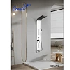 Душевая панель Ceruttispa CELIA S CT10403 из нержавеющей стали с форсунками, хром Душевая панель Ceruttispa CELIA S CT10403 из нержавеющей стали с форсунками, хром