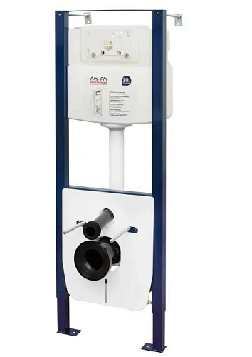 Инсталляция для унитаза AM.PM I012702 с клавишей хром глянцевый I012702/I014151 Инсталляция для унитаза AM.PM I012702 с клавишей хром глянцевый I012702/I014151