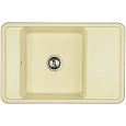 Кухонная мойка Aquaton Беллис 78 1A725032BS290 из литого мрамора, шампань Кухонная мойка Aquaton Беллис 78 1A725032BS290 из литого мрамора, шампань
