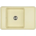 Кухонная мойка Aquaton Беллис 78 1A725032BS290 из литого мрамора, шампань Кухонная мойка Aquaton Беллис 78 1A725032BS290 из литого мрамора, шампань