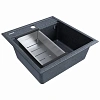 Кухонная мойка Paulmark STEPIA 50 с коландером ADVANCE брашированная PM115051-DG+A375-BS Кухонная мойка Paulmark STEPIA 50 с коландером ADVANCE брашированная PM115051-DG+A375-BS