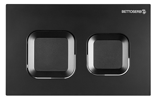 Инсталляция для унитаза BETTOSERB SAVA FIX SLIM SET40006471 с клавишей смыва SMART черный матовый Инсталляция для унитаза BETTOSERB SAVA FIX SLIM SET40006471 с клавишей смыва SMART черный матовый