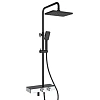 Душевая система WasserKRAFT A11401 Thermo с термостатом черный/хром Душевая система WasserKRAFT A11401 Thermo с термостатом черный/хром