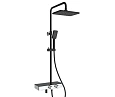 Душевая система WasserKRAFT A11401 Thermo с термостатом черный/хром Душевая система WasserKRAFT A11401 Thermo с термостатом черный/хром