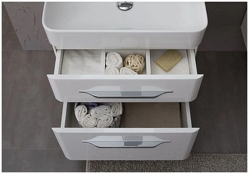 Комплект мебели Aquanet Виченца 60 белый 00199301 Комплект мебели Aquanet Виченца 60 белый 00199301