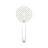 Картинка анонса товара «душевая лейка iddis белая матовая, iddis ray (ray3f0wi18)»