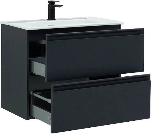 Тумба под раковину Allen Brau Eclipse 80 1.E1002.AM антрацит матовый Тумба под раковину Allen Brau Eclipse 80 1.E1002.AM антрацит матовый