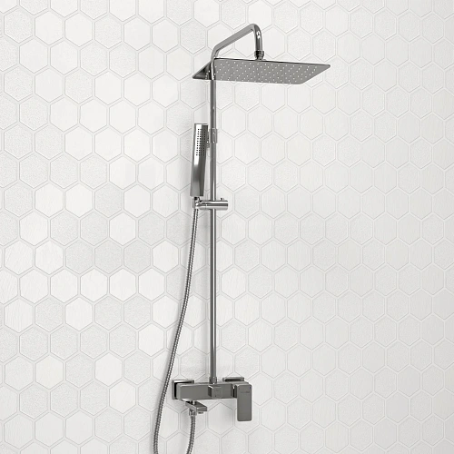 Душевая система WasserKRAFT A177.069.103.010.CH хром Душевая система WasserKRAFT A177.069.103.010.CH хром