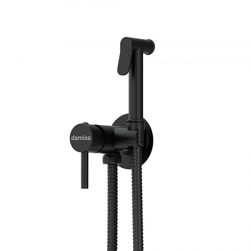 Гигиенический душ Damixa Option 217000000 встраиваемый смеситель, черный Гигиенический душ Damixa Option 217000000 встраиваемый смеситель, черный