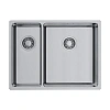 Кухонная мойка Omoikiri Tadzava 58-2-U/I-IN-R ULTRA 15 нержавеющая сталь/нержавеющая сталь 4997117