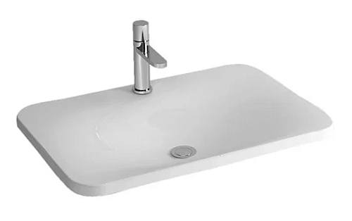 Раковина CEZARES CZR-DRO-65-LVB белый 650x450 керамика Раковина CEZARES CZR-DRO-65-LVB белый 650x450 керамика