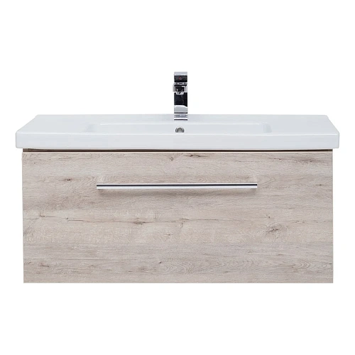 Тумба под раковину DREJA BIG INN, 100 см, подвесная, 1 ящик + выдвижной внутренний ящик, дуб кантри 77.0206D Тумба под раковину DREJA BIG INN, 100 см, подвесная, 1 ящик + выдвижной внутренний ящик, дуб кантри 77.0206D