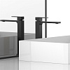 Картинка анонса товара «смеситель для раковины vincea cube vbf-1c02mb черный»