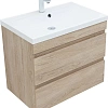 Тумба с раковиной Aquanet Нота new 75 00335881 дуб светлый Тумба с раковиной Aquanet Нота new 75 00335881 дуб светлый