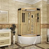Душевая кабина Niagara Luxe NG-7712GR (800x1200х2150) высокий поддон стенки золото Душевая кабина Niagara Luxe NG-7712GR (800x1200х2150) высокий поддон стенки золото