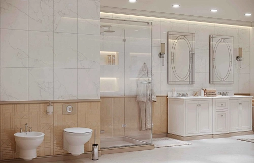 Душевой уголок Ambassador Abner 10011101L (900x900x2000) Душевой уголок Ambassador Abner 10011101L (900x900x2000)