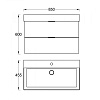 Тумба с раковиной Veedi Modern line 85 14000017 Тумба с раковиной Veedi Modern line 85 14000017