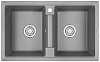 Картинка анонса товара «кухонная мойка granula 8101, алюминиум, кварц 810х500»