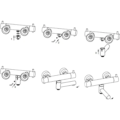 Излив AQUAme AQM8301MB Черный матовый Излив AQUAme AQM8301MB Черный матовый
