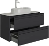Тумба под раковину Allen Brau Fantasy 100 1.11003.AM 2.0 антрацит матовый