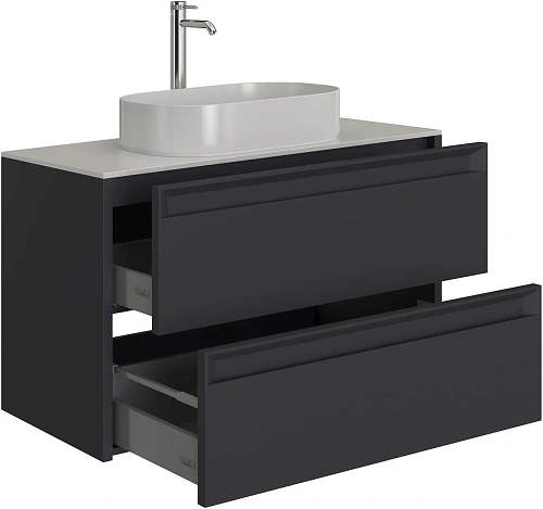 Тумба под раковину Allen Brau Fantasy 120 1.11005.AM 2.0 антрацит матовый Тумба под раковину Allen Brau Fantasy 120 1.11005.AM 2.0 антрацит матовый