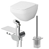 Картинка анонса товара «унитаз подвесной am.pm inspire v2.0 ck50h0603w с гигиеническим душем»