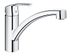 Картинка анонса товара «смеситель для кухни grohe start, низкий излив, хром (32441001)»