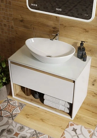 Раковина Cersanit MODUO 55 (A63571) в столешницу 63571 Раковина Cersanit MODUO 55 (A63571) в столешницу 63571