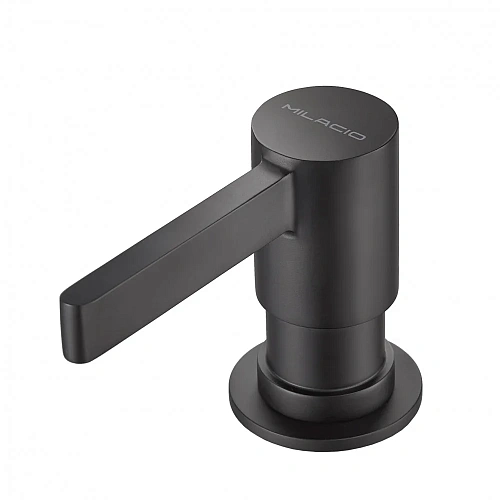 Дозатор жидкого мыла Milacio MCU.933.TB, total black Дозатор жидкого мыла Milacio MCU.933.TB, total black