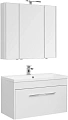 Комплект мебели Aquanet Августа 100 белый 00225238 Комплект мебели Aquanet Августа 100 белый 00225238