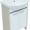 Тумба под раковину Aquanet Донна 60 белый дуб/белый (2 дверцы) 00273996 Тумба под раковину Aquanet Донна 60 белый дуб/белый (2 дверцы) 00273996