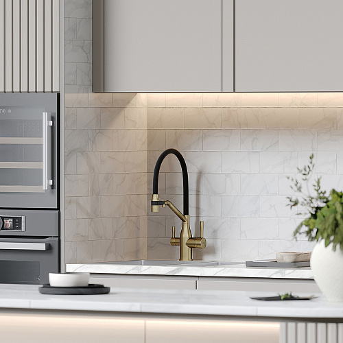 Смеситель для кухни Sancos Orta SC4008BG под фильтр, брашированное золото Смеситель для кухни Sancos Orta SC4008BG под фильтр, брашированное золото