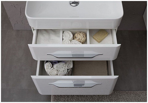 Тумба под раковину Aquanet Виченца 60 белый 00196252 Тумба под раковину Aquanet Виченца 60 белый 00196252