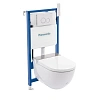 Комплект SMART унитаза Panasonic CH2730 с инсталляцией и клавишей смыва 2730 белый Комплект SMART унитаза Panasonic CH2730 с инсталляцией и клавишей смыва 2730 белый