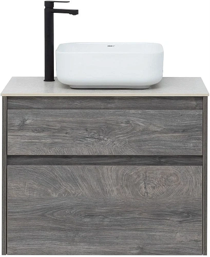 Тумба под раковину Aquanet Nova Lite 75 дуб рошелье (2 ящика) 00242273 Тумба под раковину Aquanet Nova Lite 75 дуб рошелье (2 ящика) 00242273