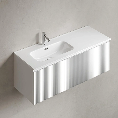 Тумба под раковину SANCOS Snob SNR1.0120LW R 1.0 1195х445х406 Bianco подвесная Тумба под раковину SANCOS Snob SNR1.0120LW R 1.0 1195х445х406 Bianco подвесная