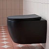 Унитаз подвесной Ceramica Nova PLAY CN3001MB черный матовый Унитаз подвесной Ceramica Nova PLAY CN3001MB черный матовый