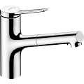 Смеситель для кухни Hansgrohe Zesis M33 150, с вытяжным изливом 74810000, хром Смеситель для кухни Hansgrohe Zesis M33 150, с вытяжным изливом 74810000, хром