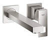 Картинка анонса товара «смеситель для раковины grohe eurocube, суперсталь (23447dc0)»