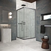 Душевой уголок Vegas-glass ZA Protec 70 11 02 700x700 мм, профиль оружейная сталь, стекло шиншилла Душевой уголок Vegas-glass ZA Protec 70 11 02 700x700 мм, профиль оружейная сталь, стекло шиншилла