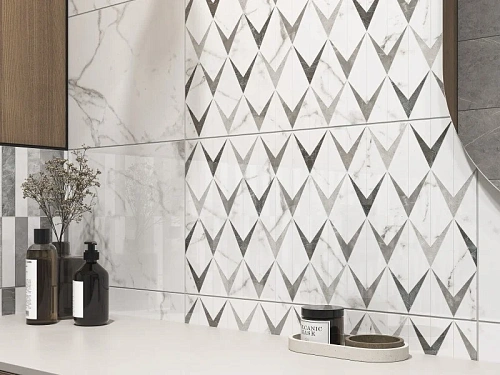 Плитка керамическая Cersanit Marmo белый 29,8x59,8 16796 Плитка керамическая Cersanit Marmo белый 29,8x59,8 16796