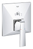 Картинка анонса товара «смеситель для ванны grohe allure brilliant, хром (24072000) внешняя часть»