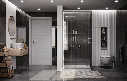 Душевой уголок Ambassador Kingston 14011102 (900x900x2000) Душевой уголок Ambassador Kingston 14011102 (900x900x2000)