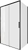 Картинка анонса товара «душевой уголок aquanet pleasure evo 120x90 ae65-120x90-bt профиль черный, прозрачное стекло»